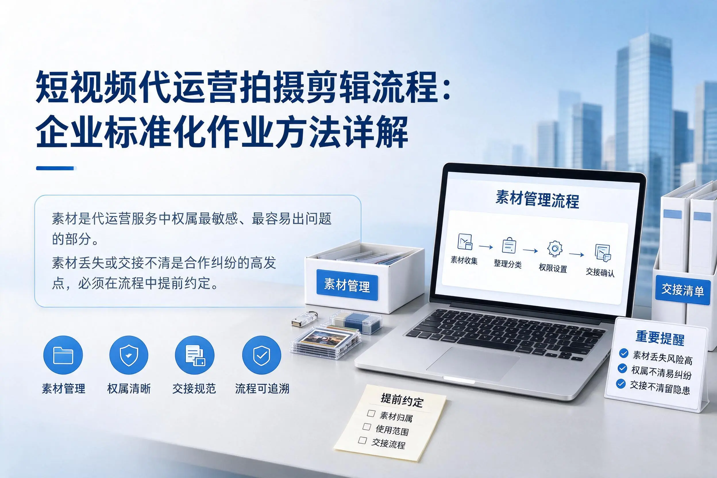 短视频代运营拍摄剪辑流程:辽阳企业标准化作业方法详解