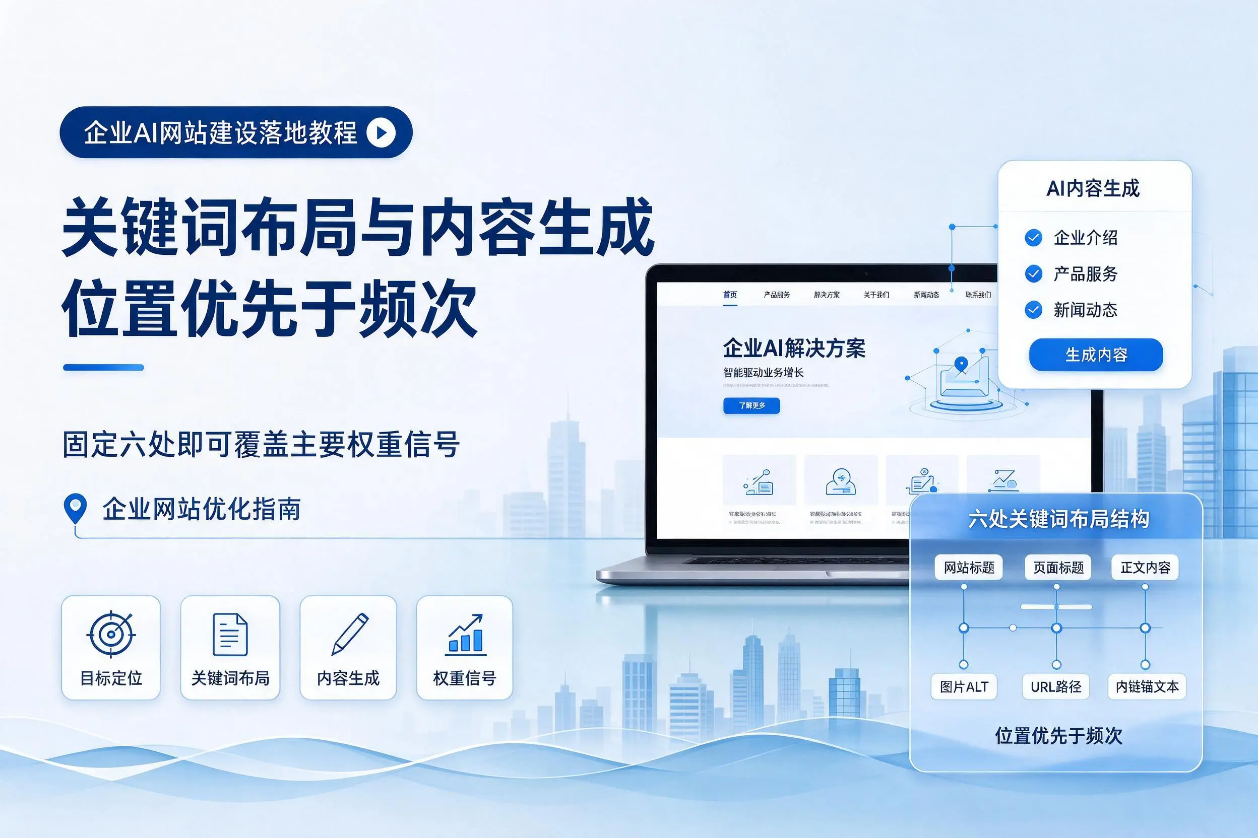 辽阳企业AI网站建设落地教程：关键词布局与内容生成